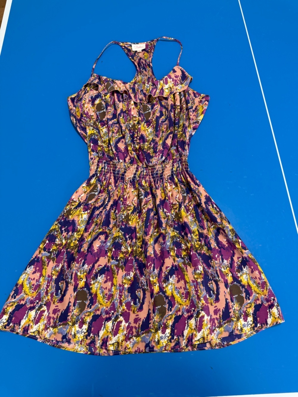 Parker Floral Mini-Dress. Size XS. Like New Condition:
